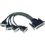 ■MOXA DB37オス/DB9オス×4 ケーブル 30cm CBLM37M9X430(1685214)[送料別途お見積り][法人限定][掲外取寄]