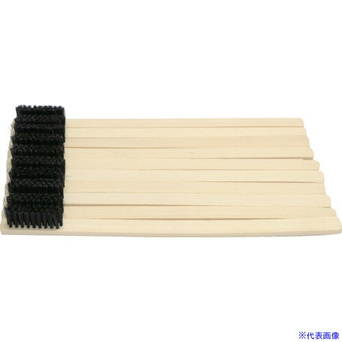 オレンジブック トラスコ中山　TRUSCOKOWA 竹ブラシ楊子型 (10本入) 〔品番:12403〕[ 注番:1685327]特長●竹ブラシのお買い得パックです。仕様●毛材：豚毛●行数(行)：3●植付(mm)：3●毛丈(mm)：13●全長(mm)：245●幅(mm)：145仕様2●楊子型材質/仕上セット内容/付属品注意原産国（名称）中国JANコード4972883124035本体質量160gオレンジブック トラスコ中山　TRUSCOKOWA 竹ブラシ楊子型 (10本入) 〔品番:12403〕[注番:1685327][本体質量：160g]《包装時基本サイズ：245×145×10》〔包装時質量：160g〕分類》電動・油圧・空圧工具》研削研磨用品》ハンドブラシ☆納期情報：仕入れ先通常在庫品 (欠品の場合有り)