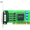 ■MOXA 4ポートRS-232C/422/485 ロープロファイル ユニバーサルPCIポート DB9接続ケーブル付 CP114ULDB9M(1688058)[...