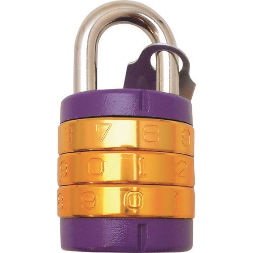 オレンジブック トラスコ中山　TRUSCOWAKI 丸文字合せ錠 23mm 3段 〔品番:VA102〕[ 注番:1713435]特長●鍵なしで番号を合わせると解錠できます。●番号は、固定式で変えられません。用途●バッグやポスト、ロッカーなどの施錠に。仕様●キー番号：固定式●幅(mm)：22●全長(mm)：46●ツル幅(mm)：4仕様2●ロック方式：シングル材質/仕上●本体：亜鉛ダイカスト●ツル：鉄●文字盤：アルミセット内容/付属品注意原産国（名称）日本JANコード4903757511026本体質量39gオレンジブック トラスコ中山　TRUSCOWAKI 丸文字合せ錠 23mm 3段 〔品番:VA102〕[注番:1713435][本体質量：39g]《包装時基本サイズ：120×60×28》〔包装時質量：46g〕分類》金物・建築資材》建築金物》鍵☆納期情報：メーカー取り寄品（弊社より発送）