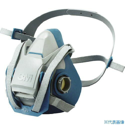 ■3M 防毒マスク面体 6500QL Sサイズ 防じんマスク兼用(区分2−3兼用) 6500QLSCL23(1717594)