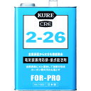 オレンジブック トラスコ中山　TRUSCOKURE 電気装置用防錆・接点復活剤 2-26 3.785L 〔品番:NO1022〕[ 注番:1718011]特長●水の1/3の表面張力により、金属表面に広がりながら微小な穴や隙間にも浸透して特殊被膜を形成します。●水との接触を防ぎ、サビの発生を防止します。●接点部分のカーボンなどの汚れを除去することで電気接点を回復します。●すでに水が吸着している金属にも効果を発揮します。●有機則規制外商品です。用途●電動機、発電機、制御装置、スイッチ、電池・充電器、冷凍機など、電気装置の防錆・接点復活。仕様●色：淡黄●容量(L)：3.785●使用温度範囲(℃)：-20〜70仕様2●容器：缶材質/仕上●主成分:鉱物油、防錆剤、石油系溶剤セット内容/付属品注意原産国（名称）日本JANコード4972444010227本体質量3.5kgオレンジブック トラスコ中山　TRUSCOKURE 電気装置用防錆・接点復活剤 2-26 3.785L 〔品番:NO1022〕[注番:1718011][本体質量：3.5kg]《包装時基本サイズ：180×110×257》〔包装時質量：3500g〕分類》化学製品》化学製品》接点復活剤☆納期情報：仕入れ先通常在庫品 (欠品の場合有り)