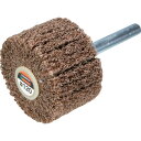 ■TRUSCO ナイロン軸付ホイール 外径40×厚み25×軸6 120♯ (5個入) UFN425120(1730347)