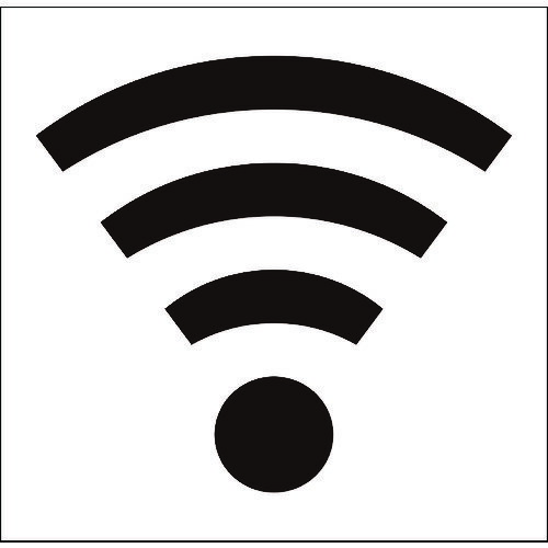 ■グリーンクロス JISピクトサイン 無線LAN 150角 6300001251(1765406)[送料別途お見積り][法人限定][外..