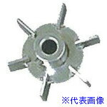 ■東京理化 撹拌翼 No1 軸φ10 翼φ60 NO.110X60(1769388)[送料別途お見積り][法人限定][外直送]