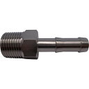 ■ハッコウ 柔軟フッ素チューブ専用継手(ニップルタイプ) 12φ用 FTS12(1771680)