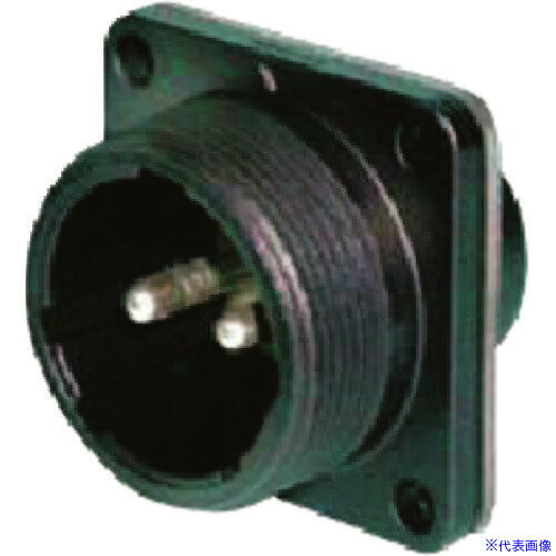 ■SANWA 防水コネクタ SNW−16シリーズ 4極 RF SNW1604RF(1832216)×10[送料別途お見積り][法人限定][掲外取寄]