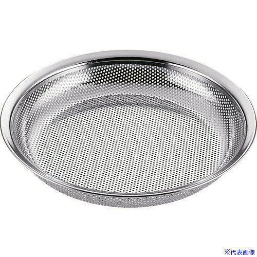 ■TKG 18−8HACCPパンチング盆ざるボール 30cm ABCD006(1863884)[送料別途お見積り][法人限定][掲外取寄]