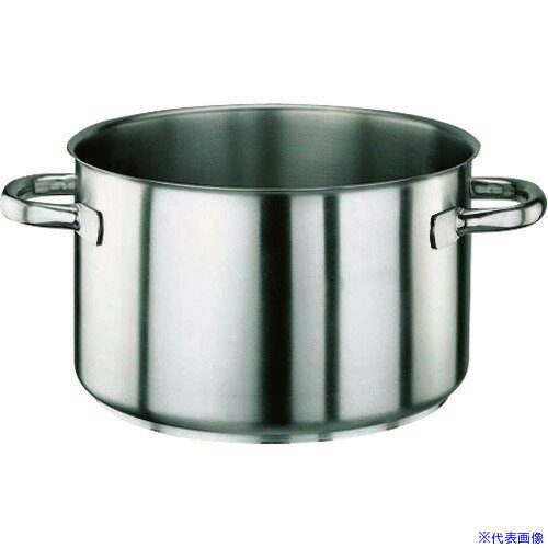 ■TKG パデルノ 18-10半寸胴鍋 (蓋無) 1007-32 AHV8732(1863940)[送料別途見積り][法人・事業所限定][掲..