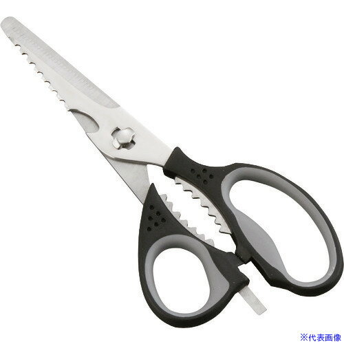 ■TKG 富士カトラリー グレースラブ セパレートキッチン鋏 FC-418 BKTD801(1864211)[送料別途見積り][法..