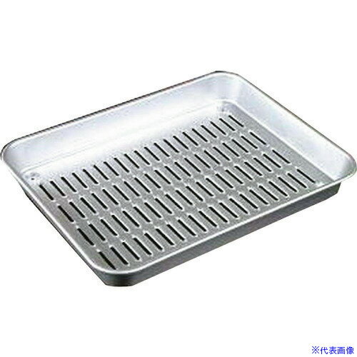 ■TKG AKAO(アカオ) アルマイト 穴明バット 2号 ABT25002(1868583)[送料別途見積り][法人・事業所限定][..