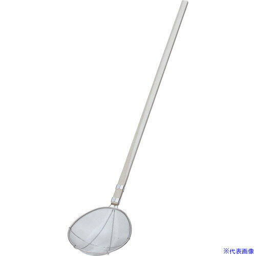 ■TKG TS 木柄給食用すくい網 スイノー型 特大 細目(14メッシュ) ASI31414(1871979)[送料別途見積り][法..