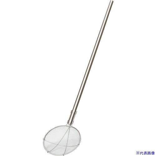 オレンジブック トラスコ中山　TRUSCOTKG TS パイプ柄給食用すくい網 丸型 24cm 荒目 柄長100cm 〔品番:ASK304〕[ 注番:1873571]特長●18-8アミ仕様●メッシュ：6.5仕様2●サイズ(cm)：24●網目：荒目●(ヘッド部)外径(mm)：240●(ハンドル部)外径×長さ(mm)：27.2×1000●材質：ステンレス鋼材質/仕上セット内容/付属品注意原産国（名称）日本JANコード本体質量1000gオレンジブック トラスコ中山　TRUSCOTKG TS パイプ柄給食用すくい網 丸型 24cm 荒目 柄長100cm 〔品番:ASK304〕[注番:1873571][本体質量：1000g]《包装時基本サイズ：240×1230×30》〔包装時質量：2200g〕分類》研究用品》厨房用品》容器☆納期情報：メーカー取り寄品（弊社より発送）