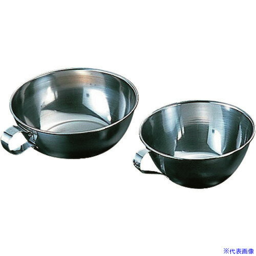 ■TKG タカヒロ 18-0お好み焼カップ 特大 (鋲止) GKT02004(1873816)[送料別途見積り][法人・事業所限定][掲外取寄]