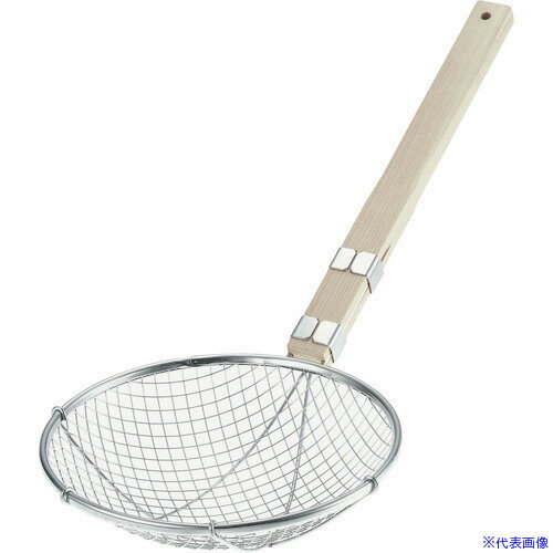 オレンジブック トラスコ中山　TRUSCOTKG TSステンレス 極荒すくい網 丸型 24cm(2.5メッシュ) 〔品番:ASK3824〕[ 注番:1875136]特長●安全性、耐久性に優れた溶接金網を使用●安全性、耐久性に優れた溶接金網を...