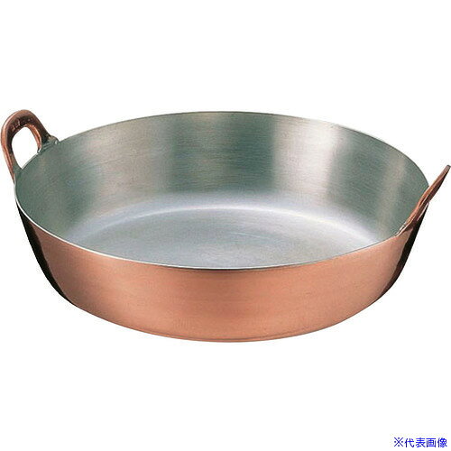 オレンジブック トラスコ中山　TRUSCOTKG SA銅 揚鍋 33cm 〔品番:AAG08033〕[ 注番:1885549]特長仕様●容量(L)：3.7●深さ(mm)：75●板厚(mm)：2.0●サイズ(cm)：33●重量(kg)：2.4仕様2材質/仕上●銅セット内容/付属品注意原産国（名称）日本JANコード4571151421915本体質量2500gオレンジブック トラスコ中山　TRUSCOTKG SA銅 揚鍋 33cm 〔品番:AAG08033〕[注番:1885549][本体質量：2500g]《包装時基本サイズ：375×335×130》〔包装時質量：673g〕分類》研究用品》厨房用品》調理器具☆納期情報：メーカー取り寄品（弊社より発送）