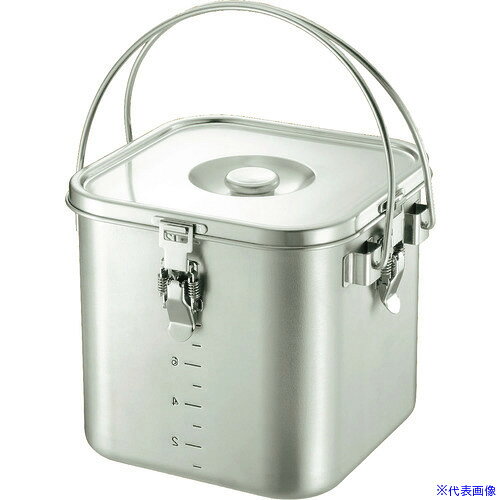 オレンジブック トラスコ中山　TRUSCOTKG KO 19−0 角型 給食缶 22cm 〔品番:AKY6403〕[ 注番:1886333]特長●スタッキング可能・空気注入式蓋ツマミ構造の蓋で本体に吸い付いてもそこから 空気を注入して簡単に蓋が外せます。●※加熱の際、直火、電磁調理器に関わらす必ず蓋は外して 下さい。●※IH対応仕様●容量(L)：9.4●板厚(mm)：1.2仕様2●サイズ(cm)：22●間口×奥行×高さ(mm)：220×220×215材質/仕上セット内容/付属品注意原産国（名称）日本JANコード本体質量320gオレンジブック トラスコ中山　TRUSCOTKG KO 19−0 角型 給食缶 22cm 〔品番:AKY6403〕[注番:1886333][本体質量：320g]《包装時基本サイズ：275×270×240》〔包装時質量：815g〕分類》研究用品》厨房用品》調理器具☆納期情報：メーカー取り寄品（弊社より発送）