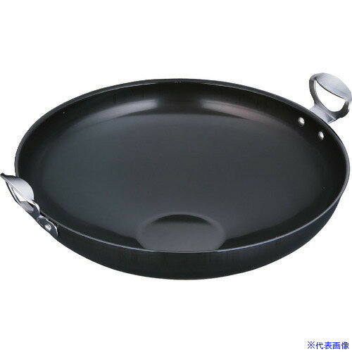 ■TKG KO鉄 中華鍋 39cm ATY05039(1886441)[送料別途見積り][法人・事業所限定][掲外取寄]