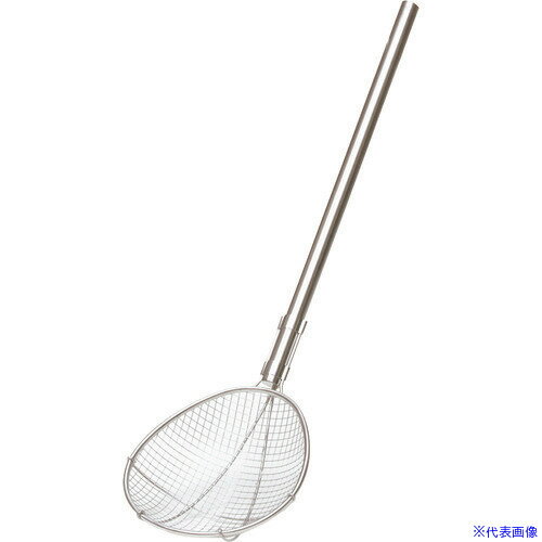■TKG TS パイプ柄給食用すくい網 スイノー型 特大 極荒目 柄長60cm ASI6602(1887070)[送料別途見積り][..