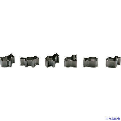 ■TKG Queen ROSE 18-0ミニクッキー抜型(6ヶ入) WKT11(1918988)[送料別途見積り][法人・事業所限定][掲外取寄]