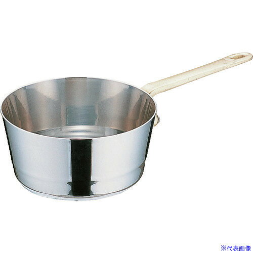 ■TKG UK18−8プチテーパー片手深型鍋 (蓋無) 8cm PPTA001(1922067)[送料別途お見積り][法人限定][掲外取寄]