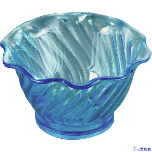 ■TKG CARLISLE(カーライル) チューリップディッシュ No.4530 ブルー PTY034A(1922109)[送料別途見積り]..