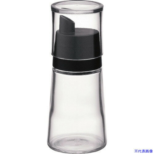 ■TKG RISU(リス) スタビアリュクス 粉末調味料入れ S ブラック PSTG701(1923669)[送料別途見積り][法人..