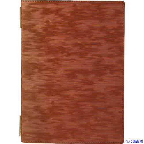 ■TKG えいむ グループ メニューブック GB-131 ブラウン PEI5403(1924011)[送料別途見積り][法人・事業..