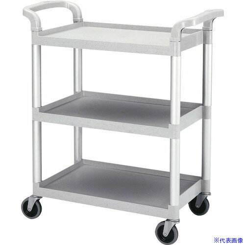 ■TKG キャンブロ KDサービスカート BC331KD Sグレー HKC6401(1925072)[送料別途見積り][法人・事業所限..