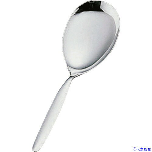 ■TKG SA18-8 ラージサーバースプーン 穴無 LSC1401(1928275)[送料別途見積り][法人・事業所限定][掲外..