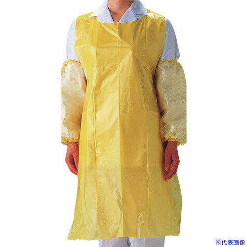 オレンジブック トラスコ中山　TRUSCOTKG パル ポリエプロン(200枚×5ロール) OA301Y イエロー 〔品番:SEP663〕[ 注番:1928502]特長●ACCP対応。●材質:ポリエチレン●使い捨てタイプです。●※イギリス仕...