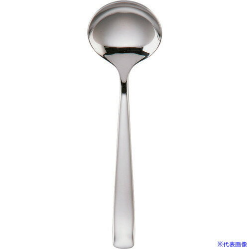 ■TKG 小林工業 No5200 18-8デイトン ブイヨンスプーン OLU0106(1936149)[送料別途見積り][法人・事業所..