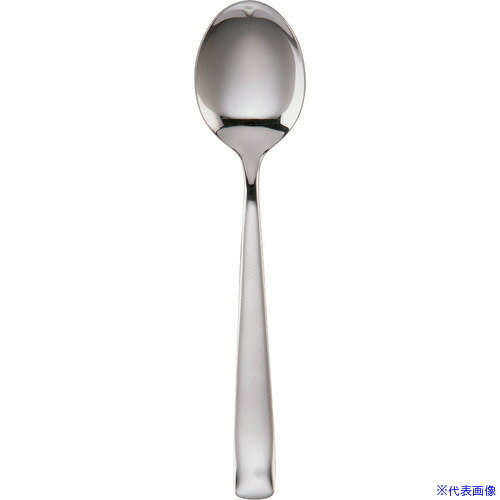 ■TKG 小林工業 No5200 18-8デイトン デザートスプーン OLU0103(1936190)[送料別途見積り][法人・事業所..