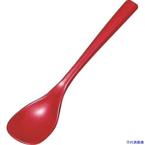■TKG 福井クラフト まゆスプーン(小) 朱塗 48131080 OSP0701(1936248)[送料別途見積り][法人・事業所限..