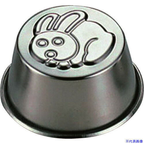 ■TKG Queen ROSE 18-8なかよしプリンカップ ウサちゃん WPL10005(1936446)[送料別途見積り][法人・事業..