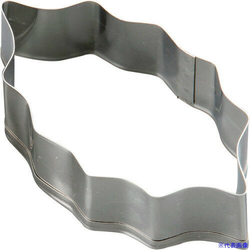 ■TKG 田中糧機 18-8 クッキー抜型 ヒイラギ 中 WKTS602(1938033)[送料別途見積り][法人・事業所限定][掲外取寄]