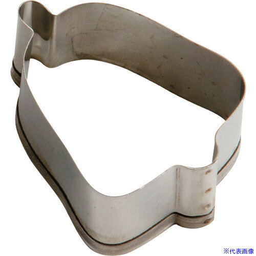 ■TKG 田中糧機 18-8 クッキー抜型 ベル 小 WKTT602(1942720)[送料別途見積り][法人・事業所限定][掲外取寄]