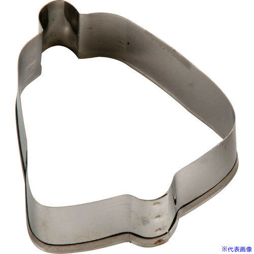 ■TKG 田中糧機 18-8 クッキー抜型 ベル 中 WKTT601(1942751)[送料別途見積り][法人・事業所限定][掲外取寄]