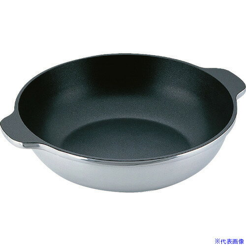 ■TKG アルミ 味めぐり(フッ素樹脂) 24cm QYS2902(1945053)[送料別途見積り][法人・事業所限定][掲外取寄]