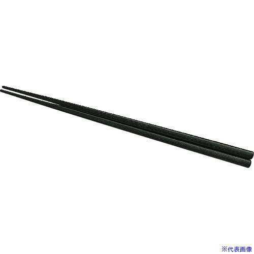■TKG 福井クラフト PBT四角木目箸(10膳入)黒 21cm 90021370 RHSC905(1945329)[送料別途お見積り][法人限定][掲外取寄]