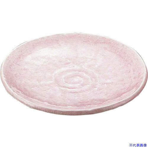 ■TKG エムズジャパン ピンク貫入5.0丸皿 T03-111 RTLC801(1946021)[送料別途見積り][法人・事業所限定]..