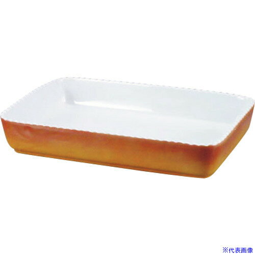■TKG ロイヤル 角型グラタン皿 カラー PC500-25 RLI272(1946215)[送料別途見積り][法人・事業所限定][..