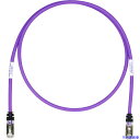 ■PANDUIT CAT6A/CAT6 シールドパッチコード 20m 紫 STP6X20MVL STP6X20MVL(1950423)