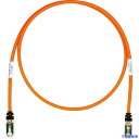 ■PANDUIT CAT6A/CAT6 シールドパッチコード 30m オレンジ STP6X30MOR STP6X30MOR(1950430)×10[送料別途お見...