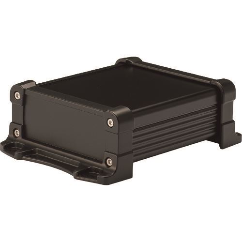 オレンジブック トラスコ中山　TRUSCOタカチ フランジ足付 防水アルミケース ブラック 〔品番:EXWF201025BB〕[ 注番:1955583]特長●上下カバーは分割していて、基板や機器の組込みがし易い構造です。フランジ足付で壁付型...