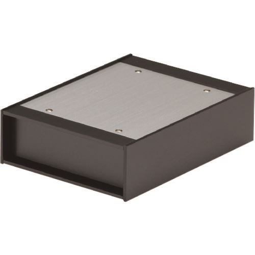 ■タカチ アルミサッシケース ブラック/シルバー OS1332616BX(1957632)[法人・事業所限定][外直送元]