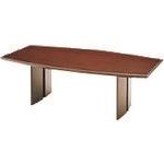 ■PLUS 02417)EX-600 会議用大型テーブル EX-2400WA RS EX2400WARS(1961696)[送料別途お見積り][法人限定][外直送]