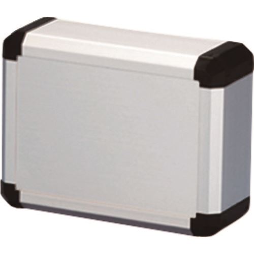 ■タカチ コントロールボックス シルバー/ブラック FC103020BS(1961982)[法人限定][外直送元]