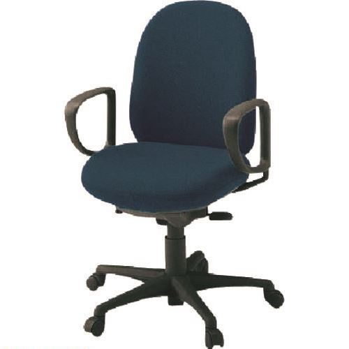 ■プラス 652856)事務イス 950-2 KB-F22SEL-N BL KBF22SELNBL(1963429)[送料別途見積り][法人・事業所限定][外直送]