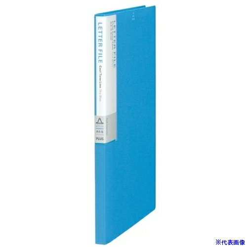 ■PLUS 89922)レターファイル FL−101DP スカイブルー FL101DPSB(1964512)
